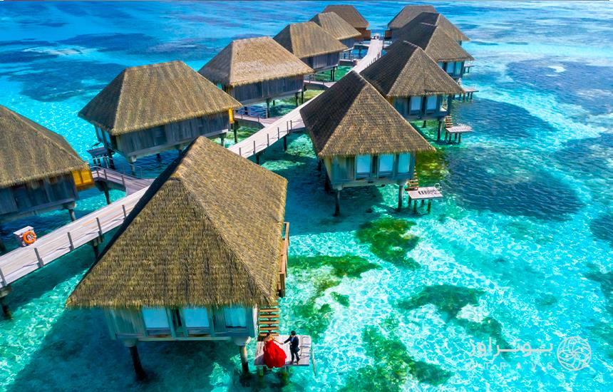 hotels on the water in Maldives