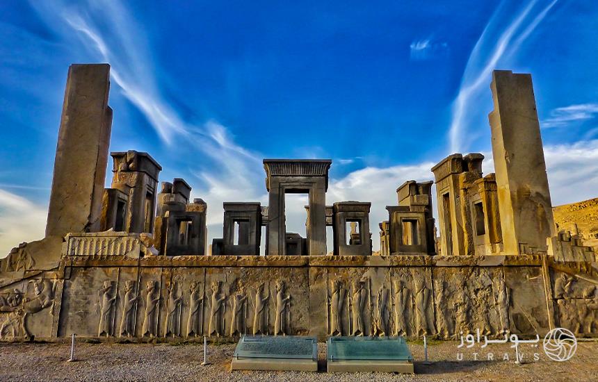 glory of ancient Iranian civilization in Persepolis