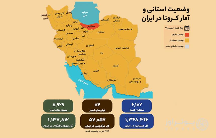 کرونا, سفر به این شهرها در تعطیلات ۲۲ بهمن را ممنوع کرد