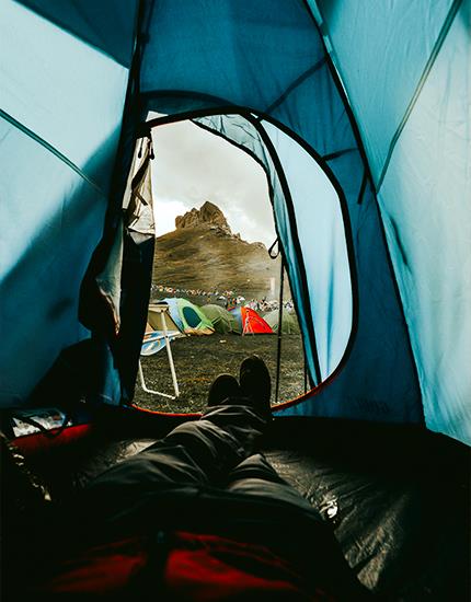 Tent suitable for Nature tourism