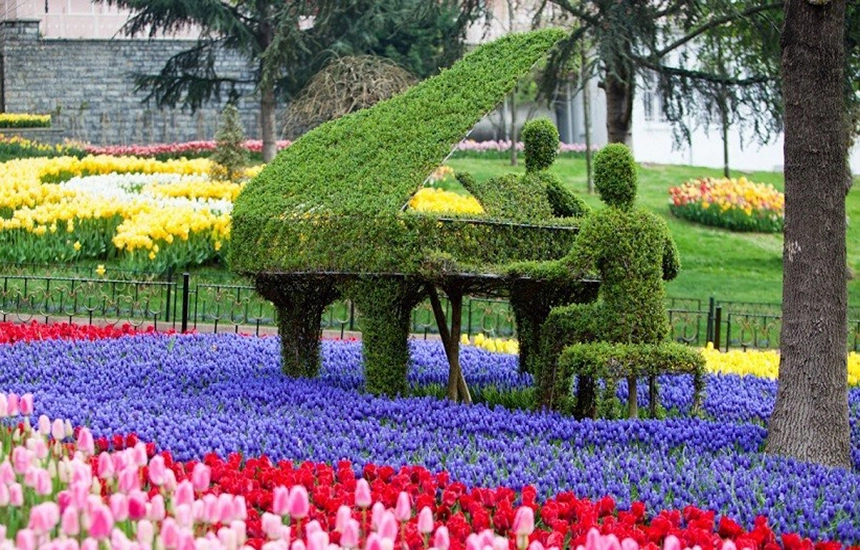 جشنواره لاله پارک امیرگان استانبول