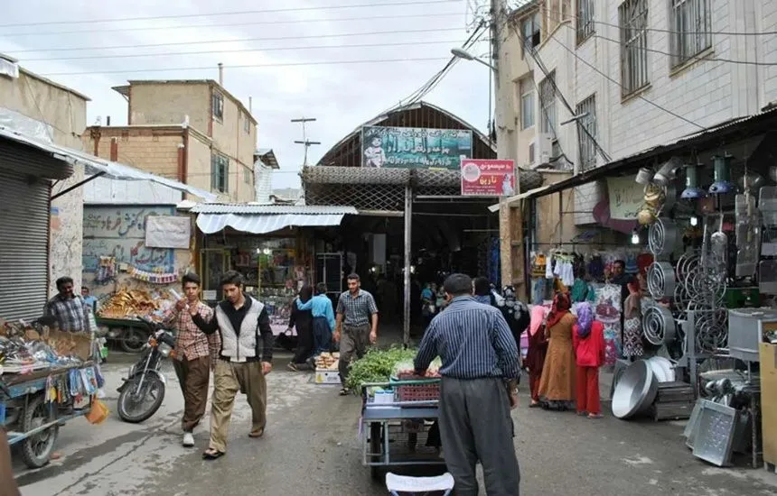 بازارچه مرزی باشماق مریوان