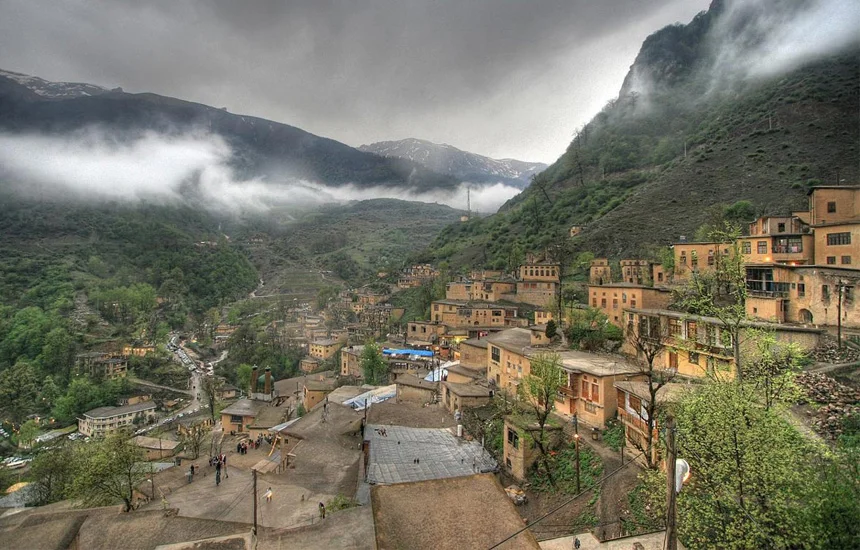 خانه‌های پلکانی ماسوله