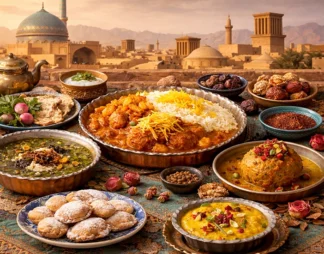 غذاهای محلی یزد
