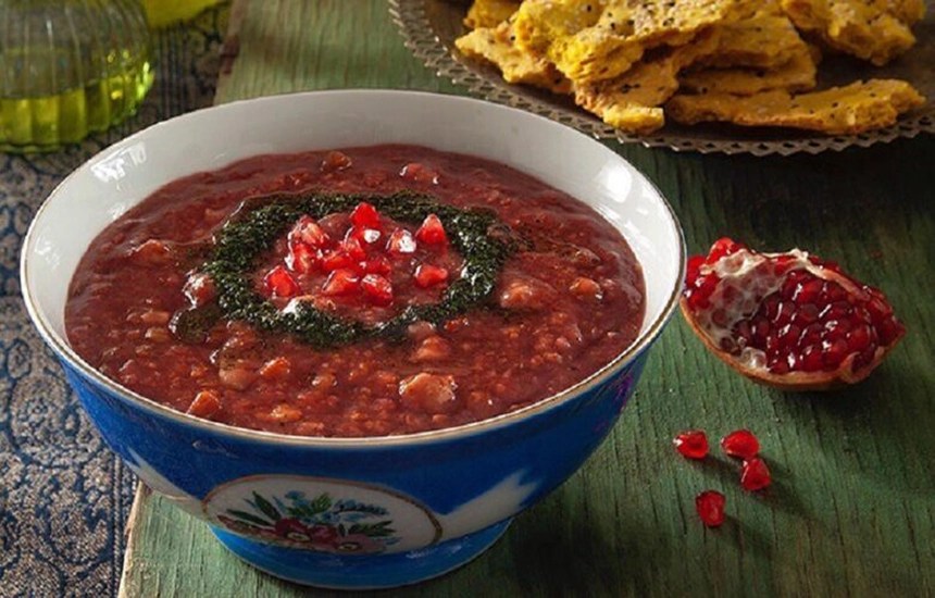 آش انار یزدی