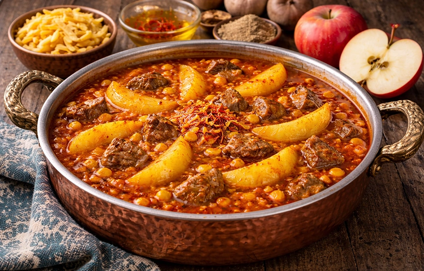 خورش سیب یزدی