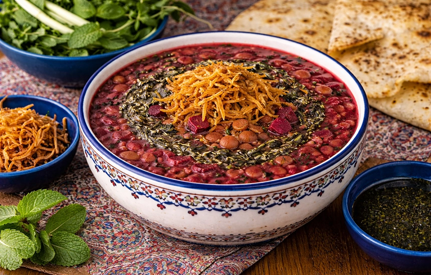 آش شولی یزدی