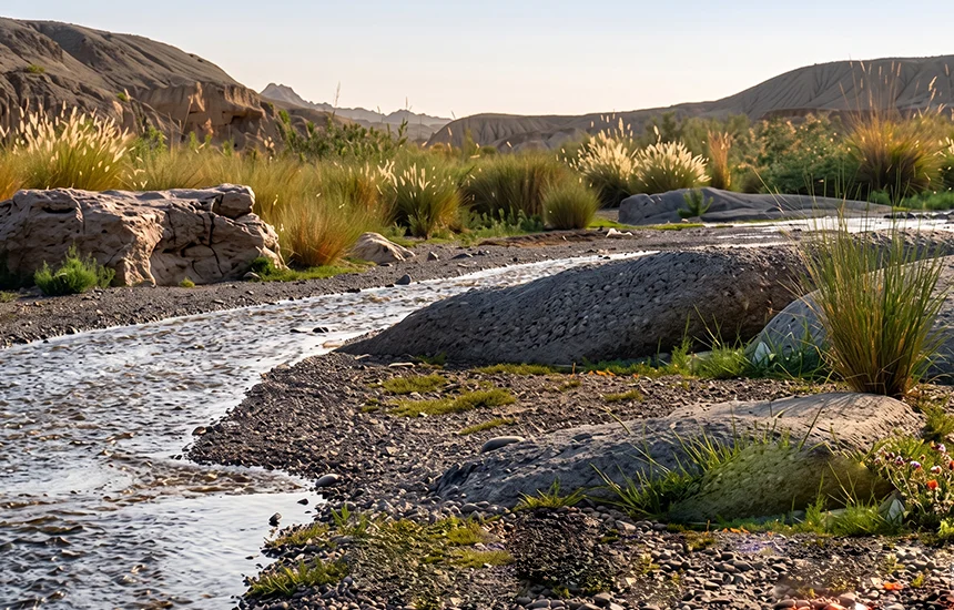 رودخانه لادیز زاهدان